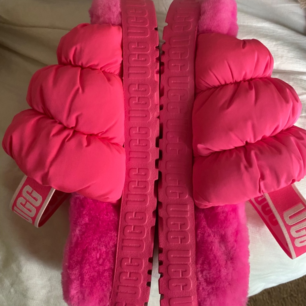 Ugg Scrunchita Slipper Shoes in Taffy Pink size 9 - Picture 2 of 9